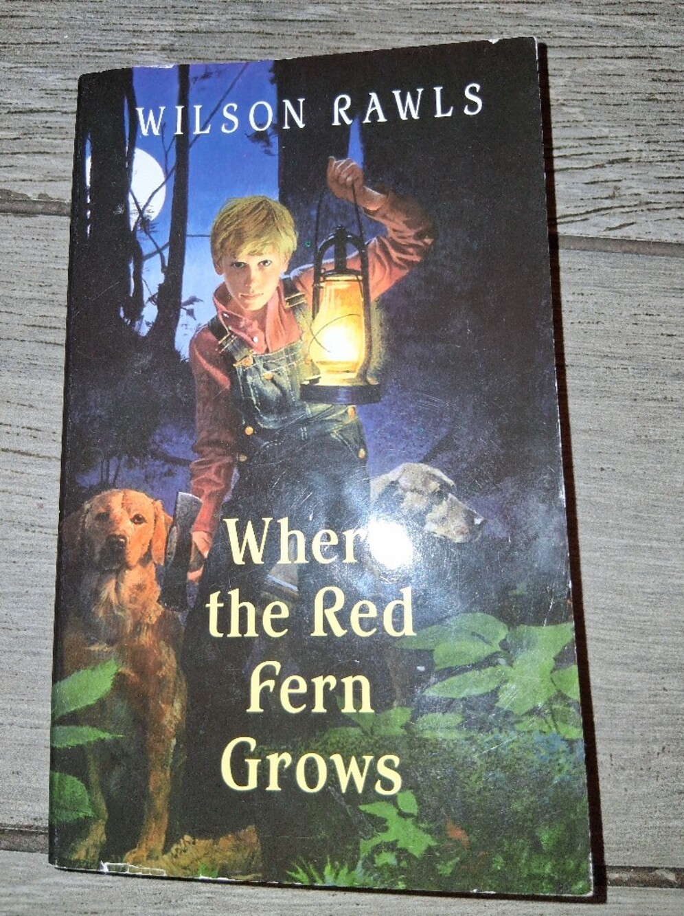 When the Red Fern Grows by — Brown Illustrated Paperback